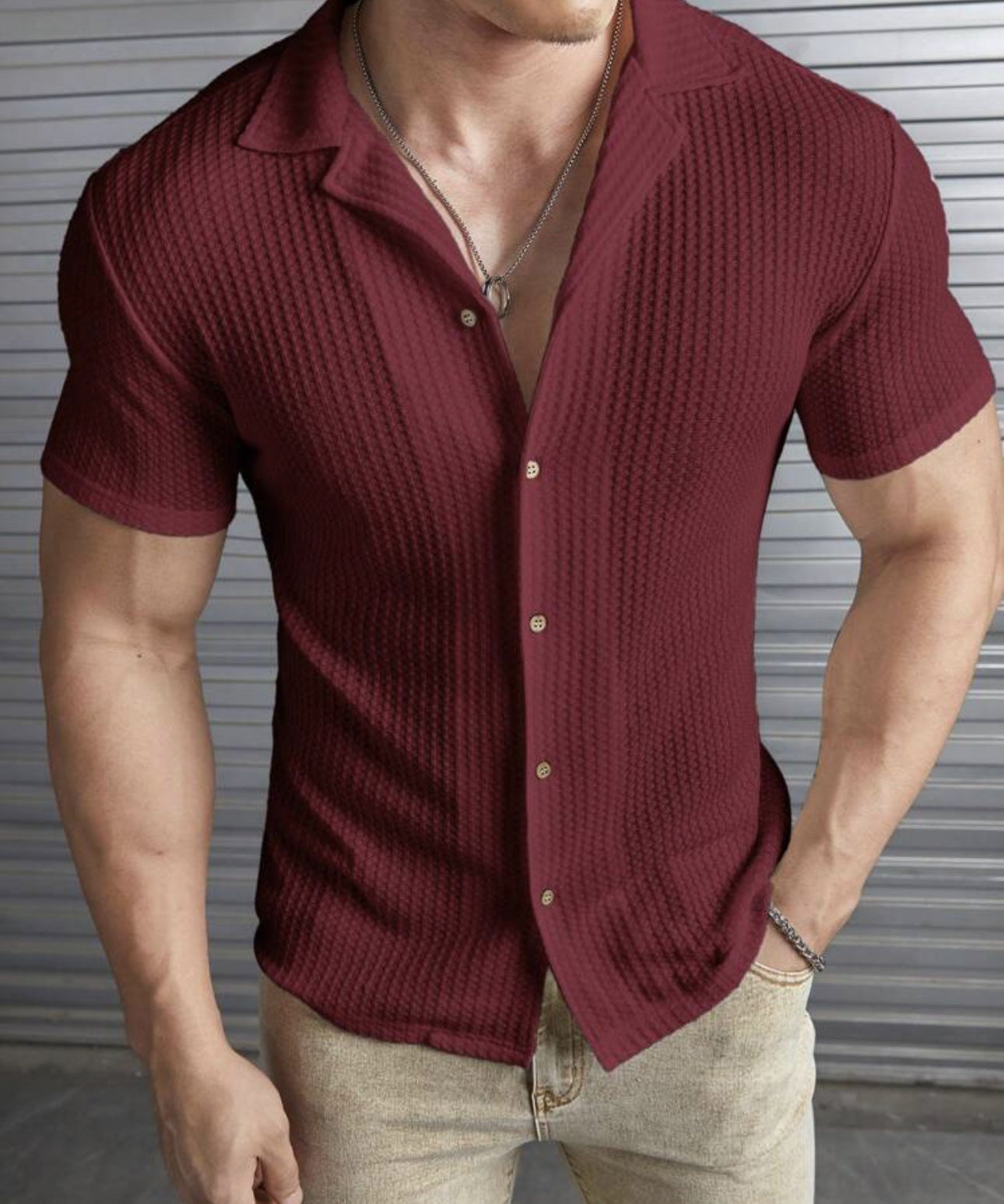 Tomáš – Camisa de Malha Masculina