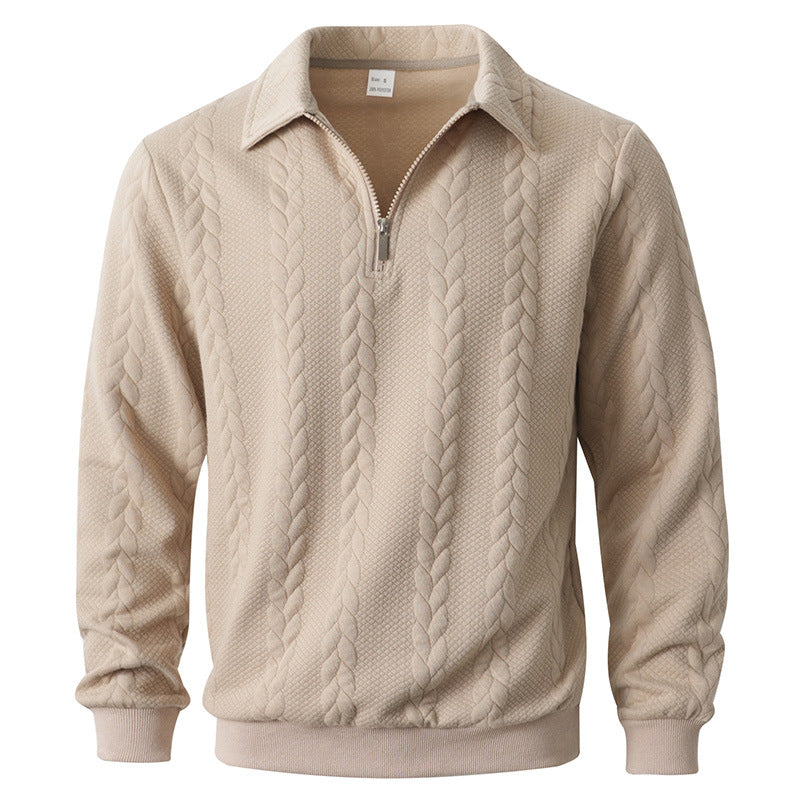 Rossi – Camisa polo italiana com fecho de quarto