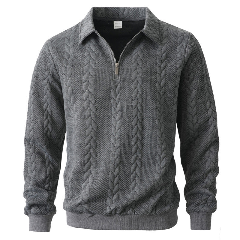Rossi – Camisa polo italiana com fecho de quarto