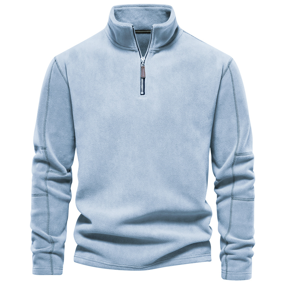 Tomáš – Pullover Masculino com Zíper 1/4