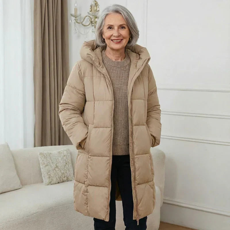Lilia | Casaco de duvet com capuz