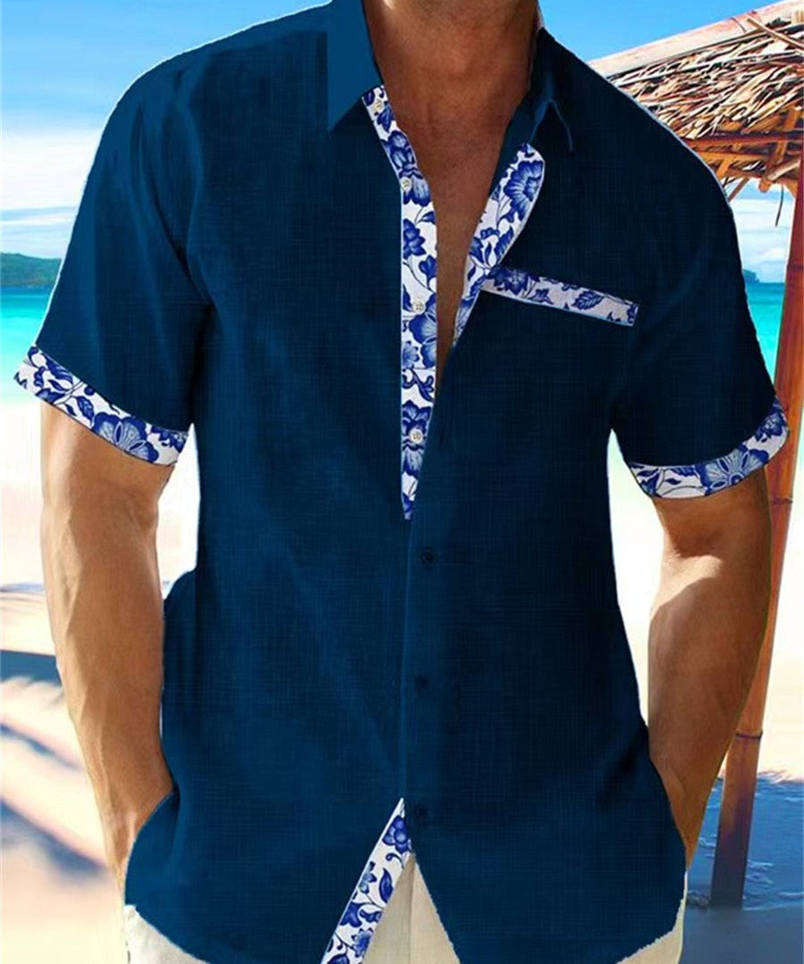 Marek – Camisa de Linho para Homens