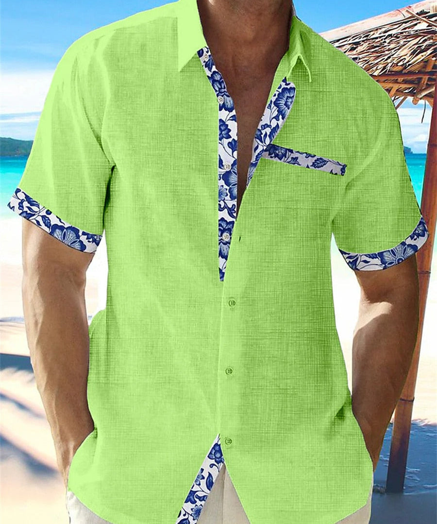 Marek – Camisa de Linho para Homens