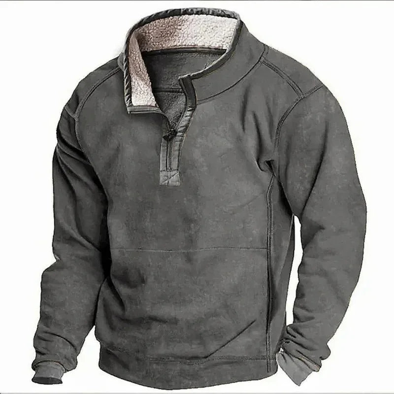 Ondřej - Sweater de Inverno Confortável com Zíper