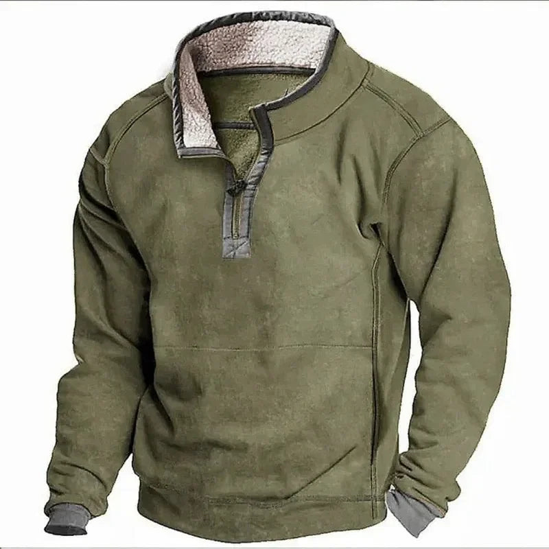 Ondřej - Sweater de Inverno Confortável com Zíper