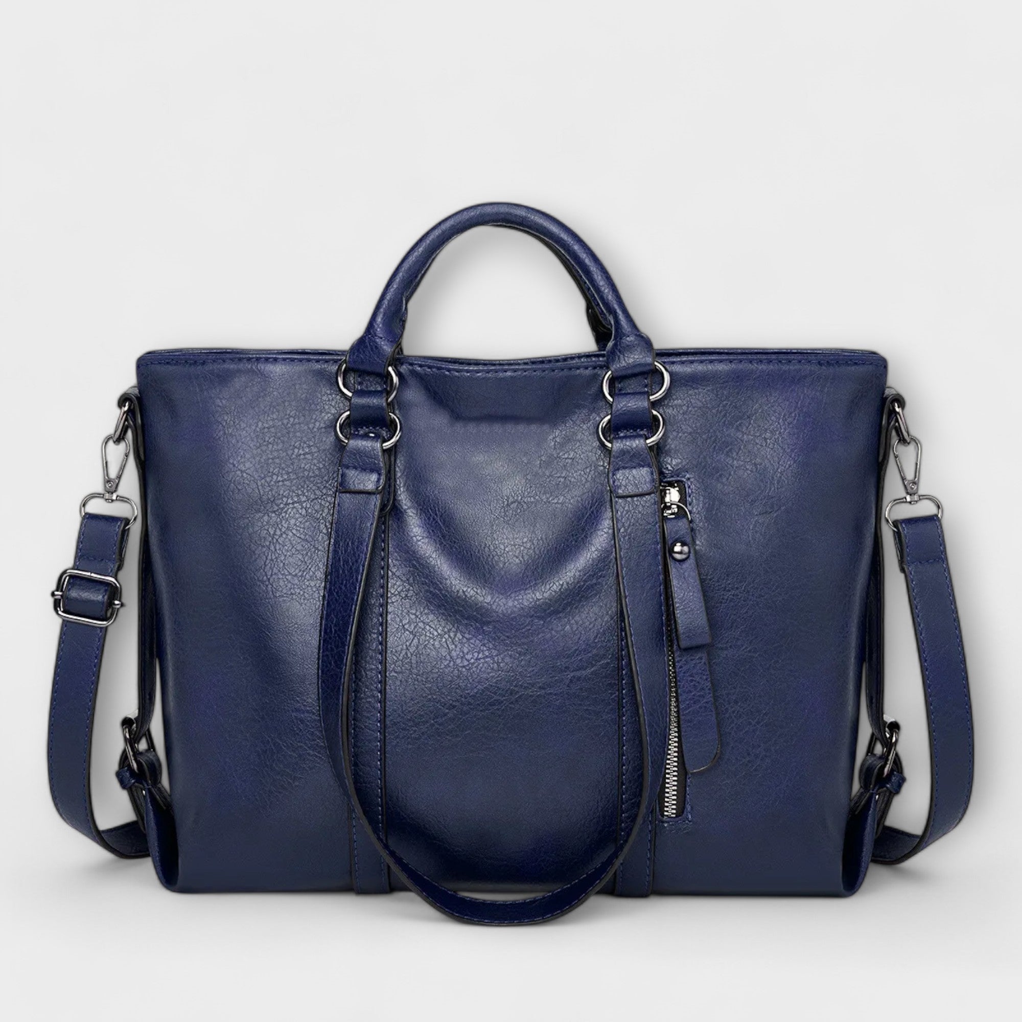 Cécile. - Grande bolsa de couro