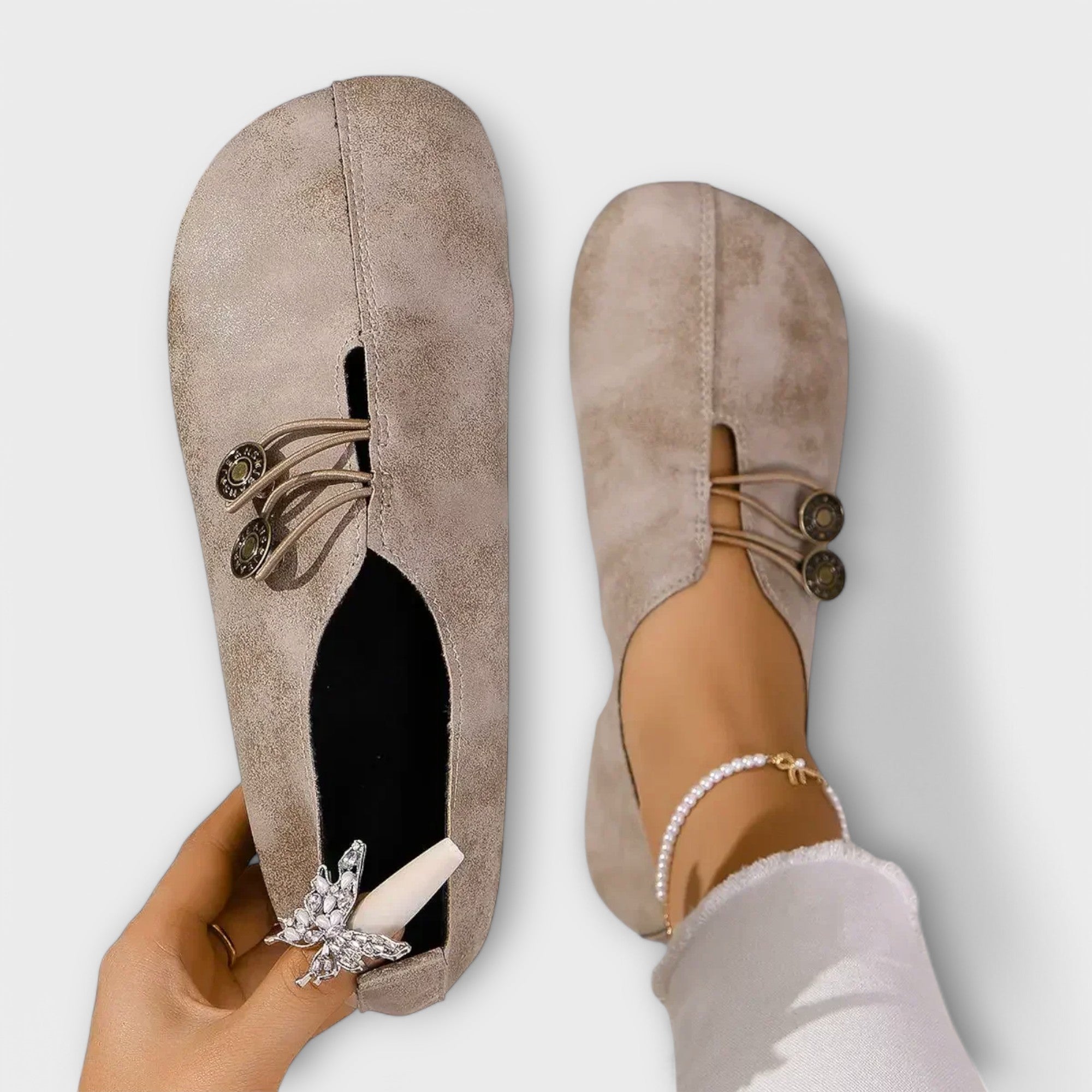 Noira - Mocassins em Camurça