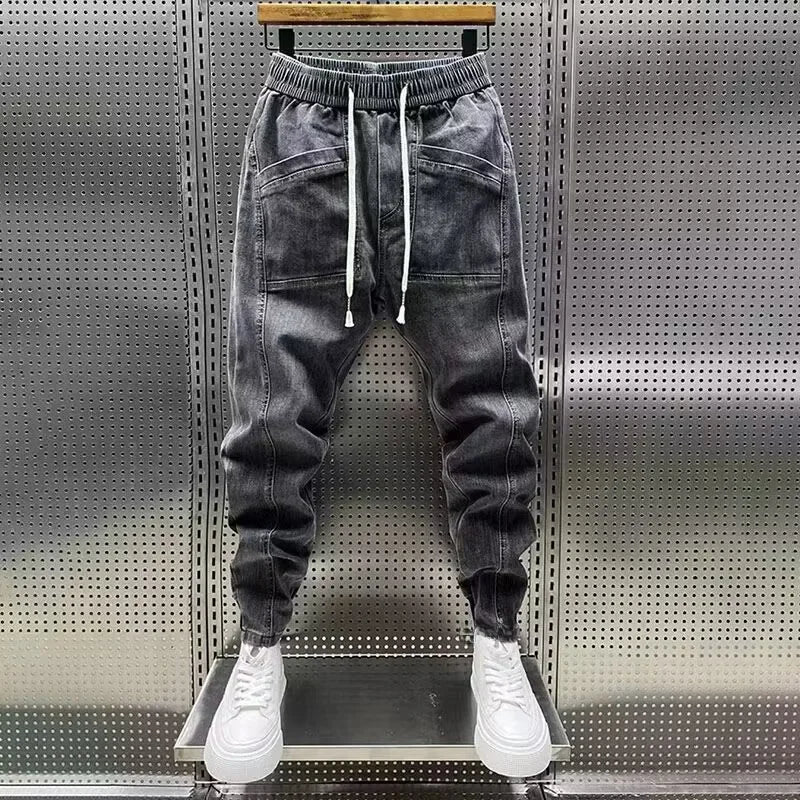 Lukáš – Calças Jogger em Denim com Conforto