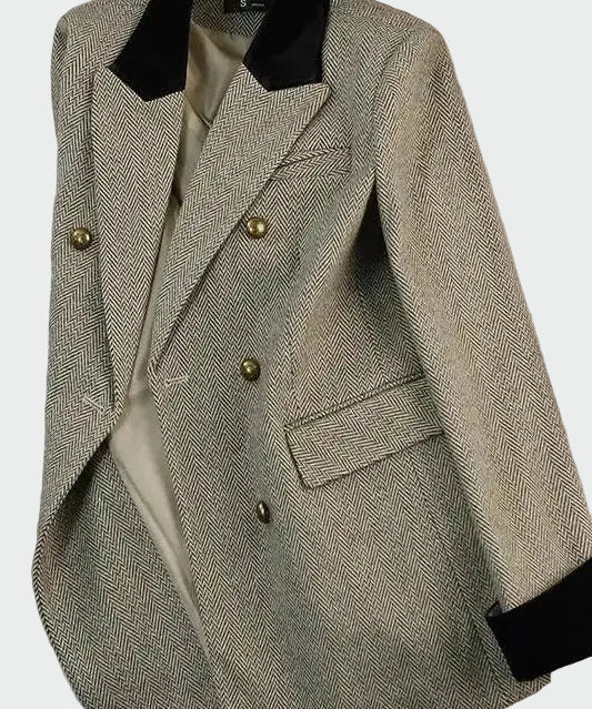 Ester - Blazer com Fecho Duplo