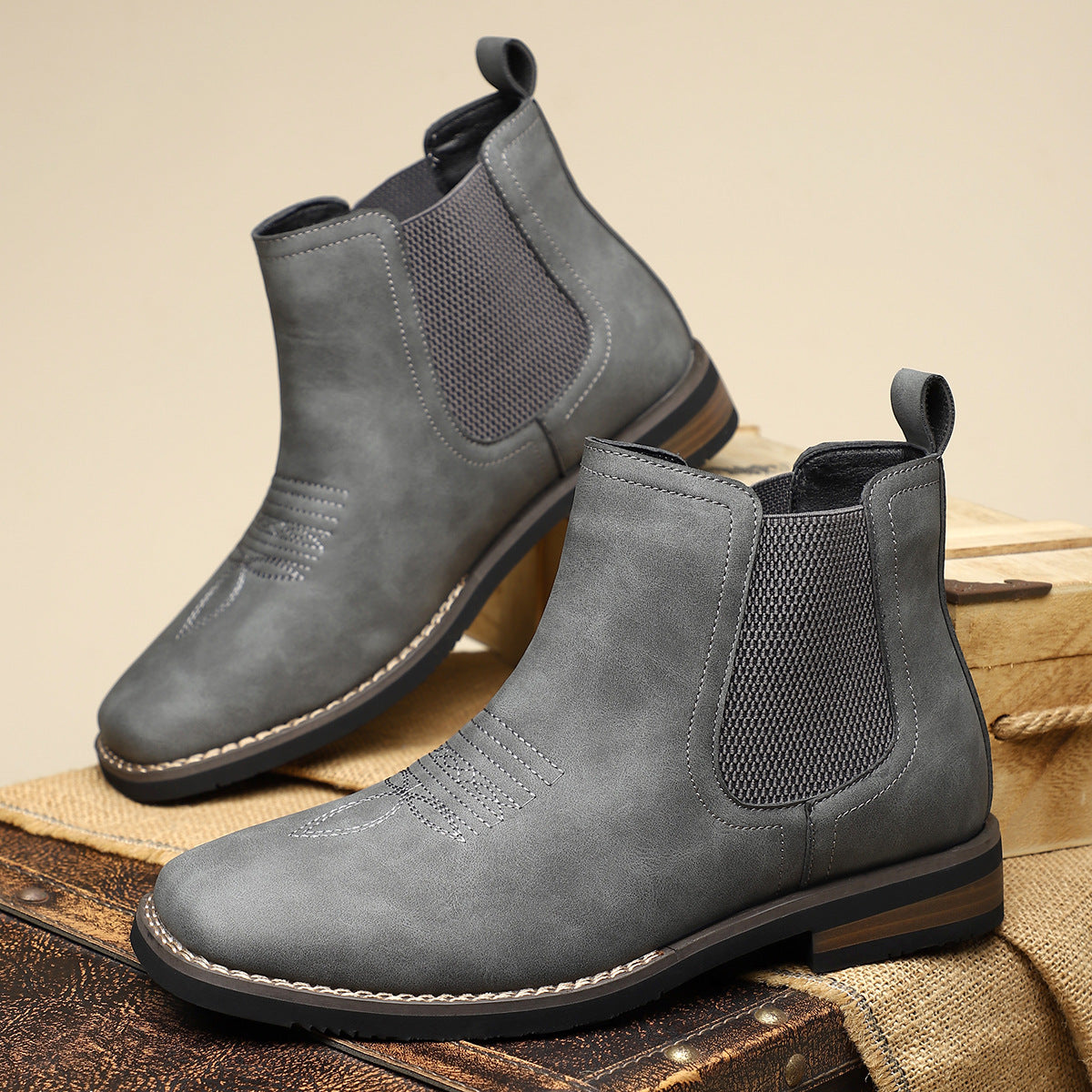 David – Botas de Couro Maxwell