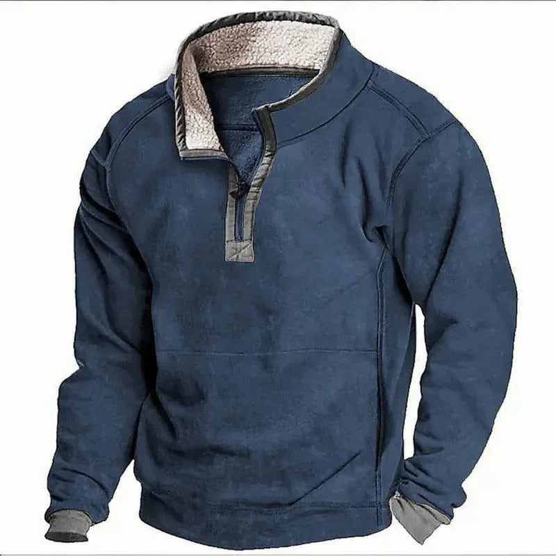 Ondřej - Sweater de Inverno Confortável com Zíper