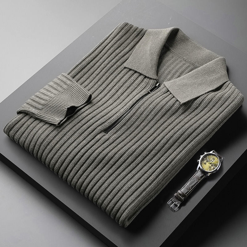 Tomáš – Pullover Masculino com Zíper
