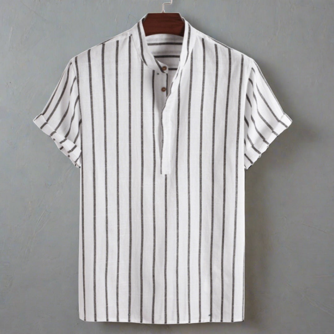 David – Camisa Masculina Listrada