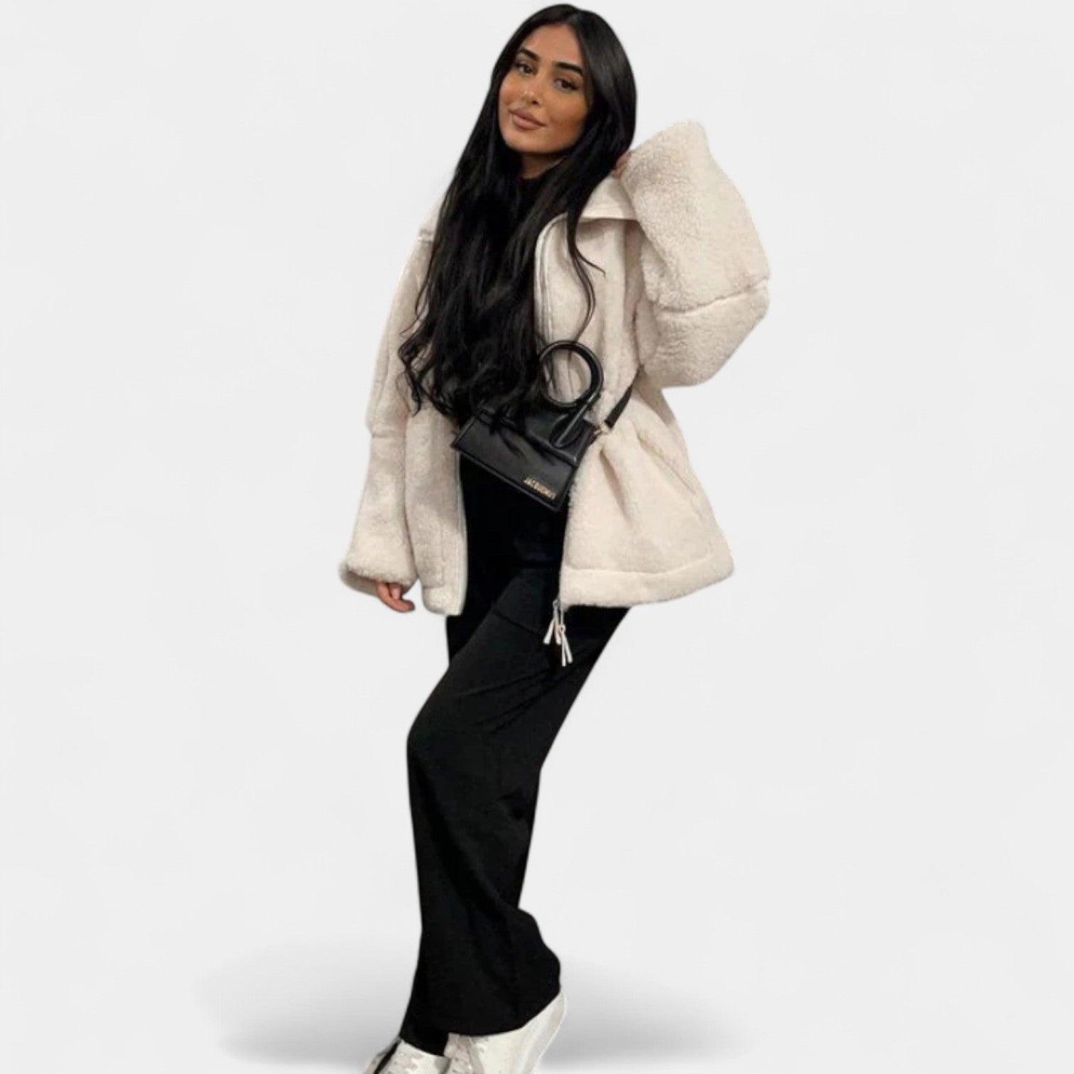 Karla – Casaco de teddy suave