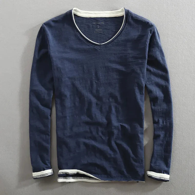Adéla – Camisa de Algodão de Manga Longa