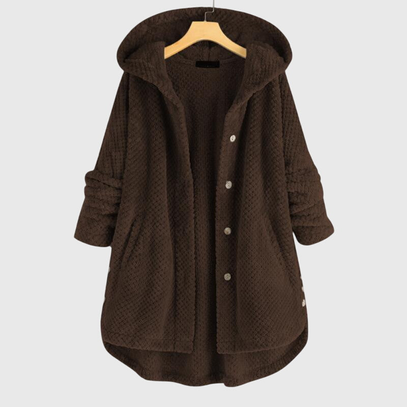 Franca™ - Casaco de fleece com capuz