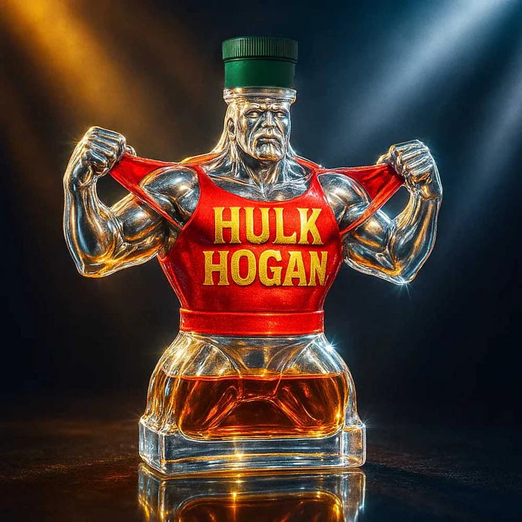 1953-2025 Whisky HULK HOGAN Garrafa Comemorativa