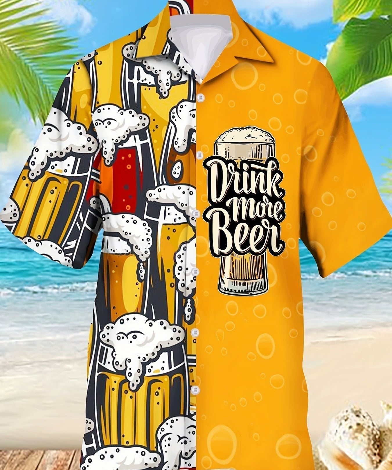 Tomáš – T-Shirt com Estampa de Cerveja Oktoberfest para Homens