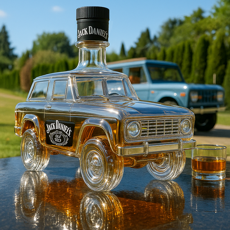 Ford Bronco (1966–1977) Garrafa de Whisky Clássica de Colecionador
