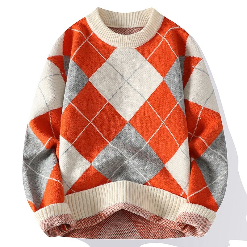 Tomáš – Sweater de Malha às Riscas para Homens