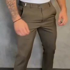 Massimo - Calças Slim Fit Stretch para Homem