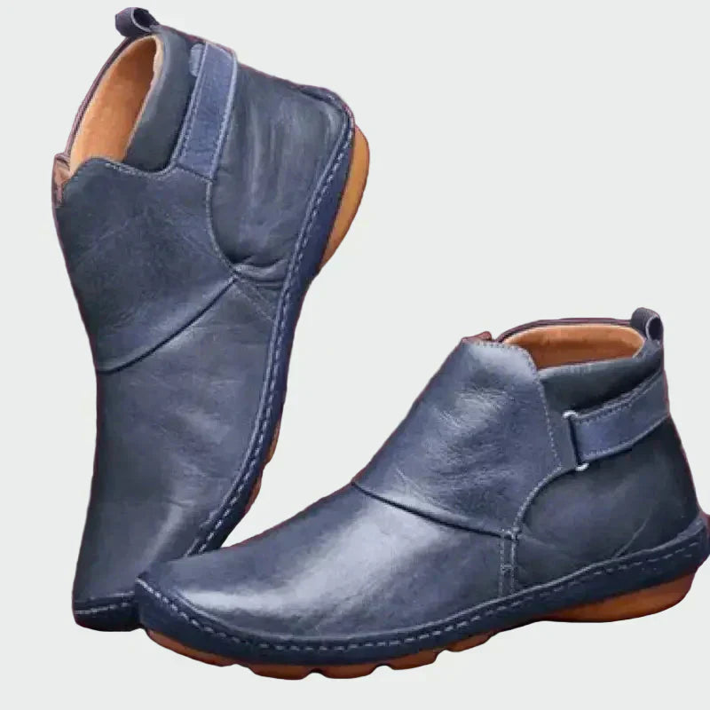 Botas de couro ortopédicas
