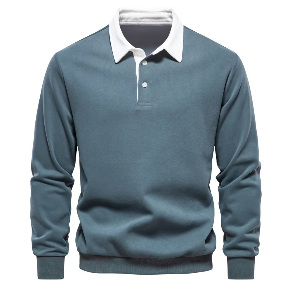 Tomáš – Camisola Polo de Rugby Clássica para Homens