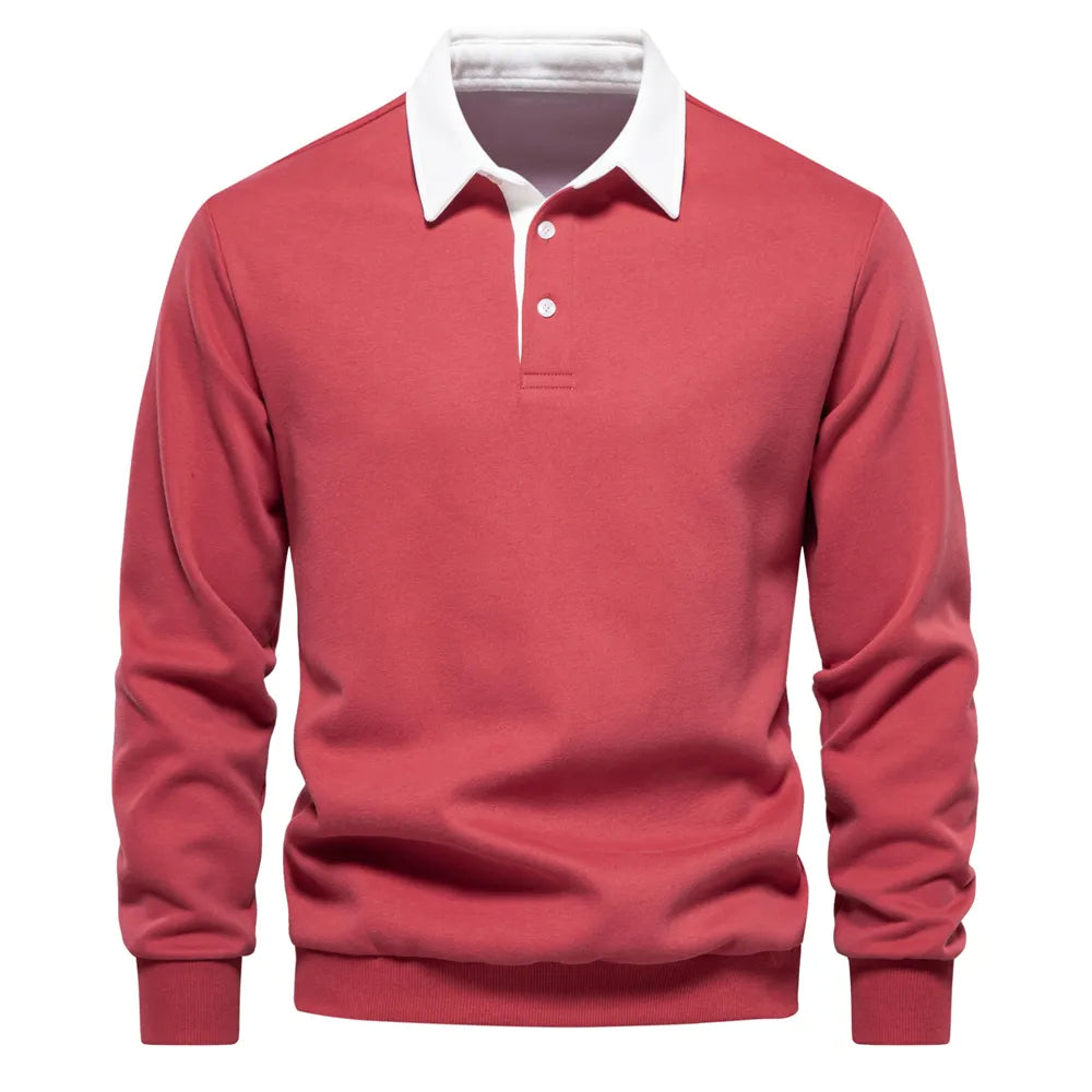 Tomáš – Camisola Polo de Rugby Clássica para Homens