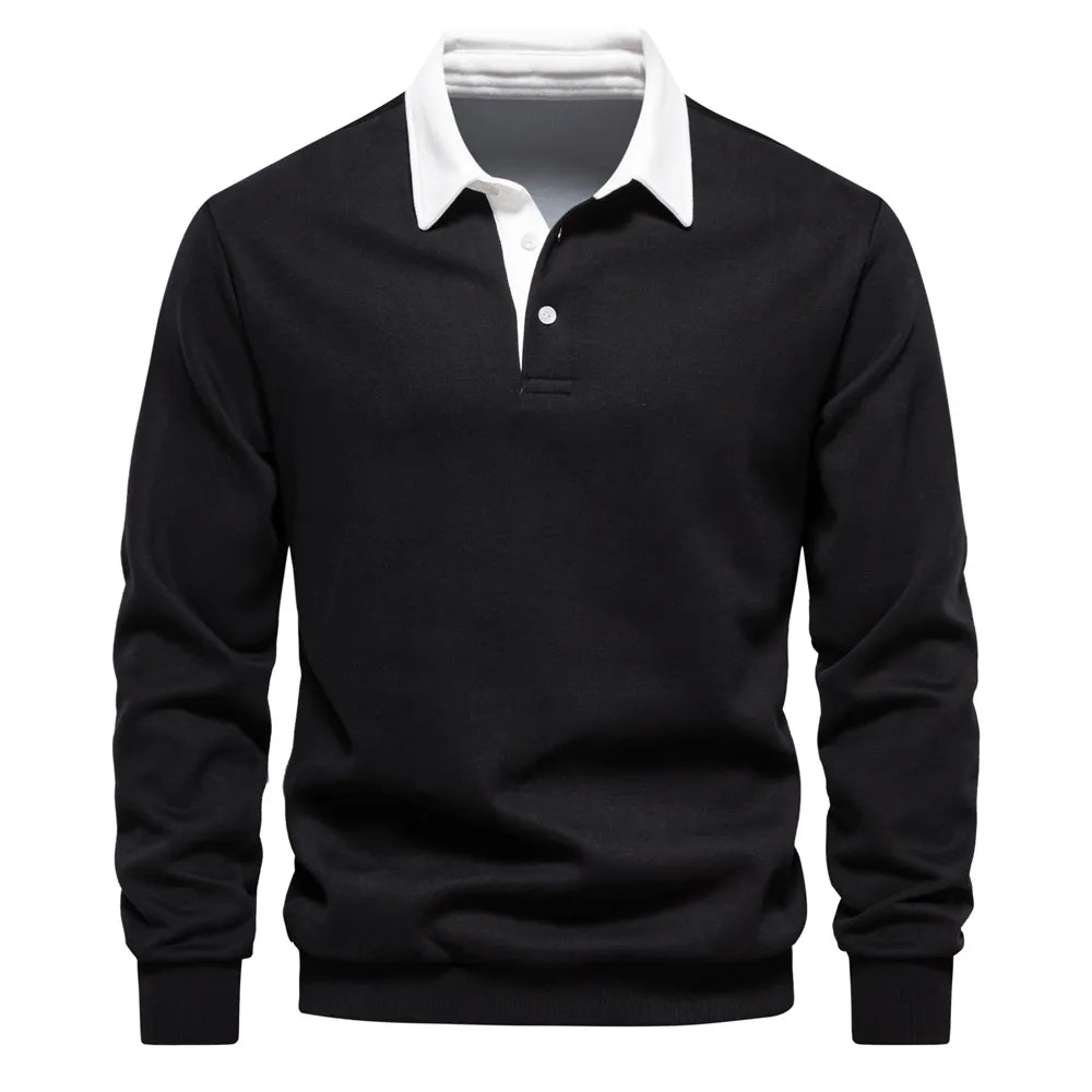 Tomáš – Camisola Polo de Rugby Clássica para Homens