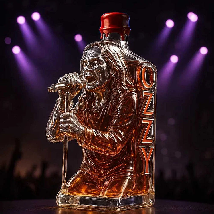 2025 Ozzy Osbourne Tour Final Comemorativa Garrafa de Whisky