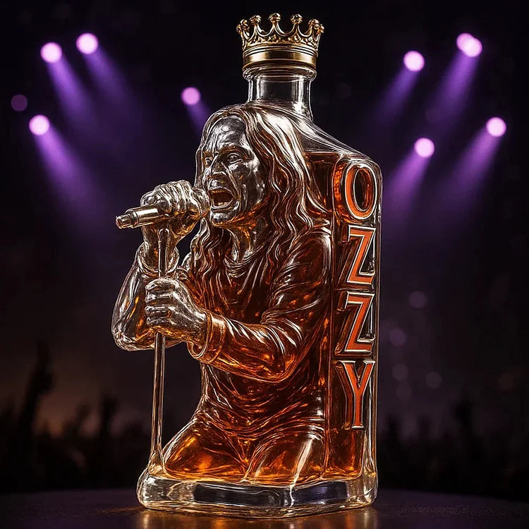 2025 Ozzy Osbourne Tour Final Comemorativa Garrafa de Whisky