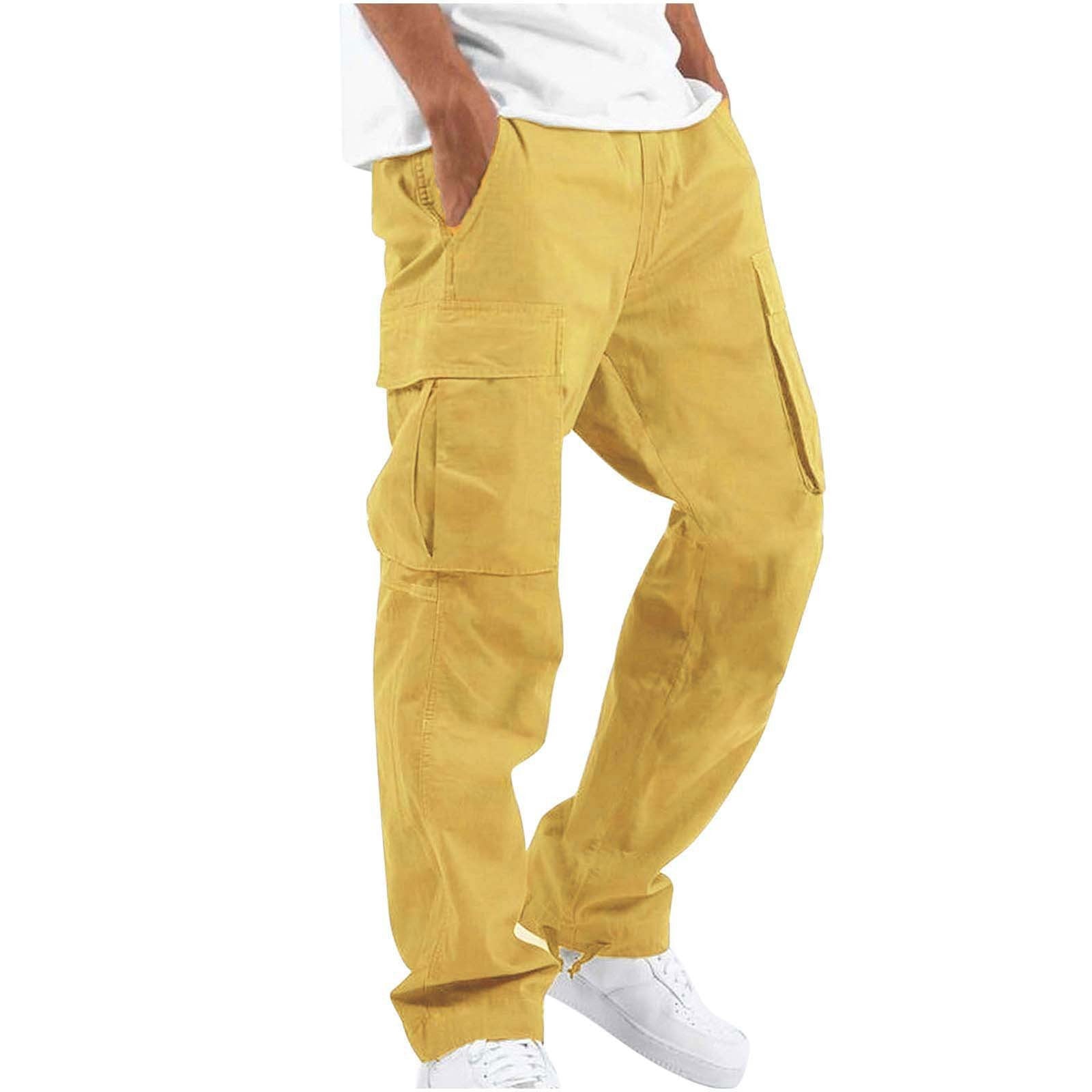 Tomáš – Calças Cargo Masculinas com Corte Largo – Calças Casuais e de Trabalho