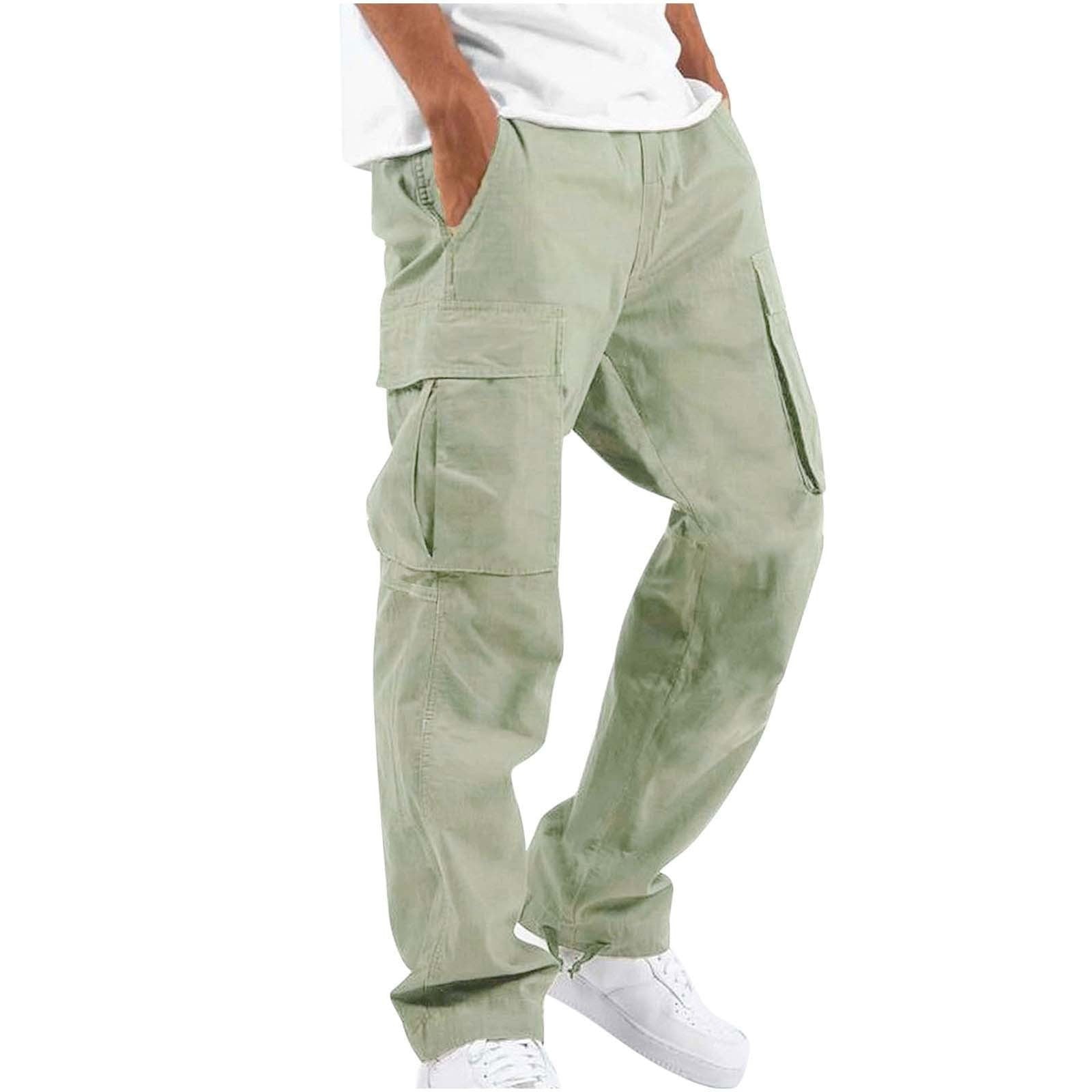 Tomáš – Calças Cargo Masculinas com Corte Largo – Calças Casuais e de Trabalho
