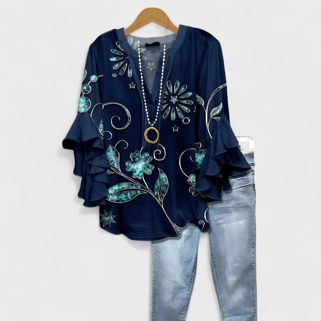 Elisabet - Blusa Casual de Verão