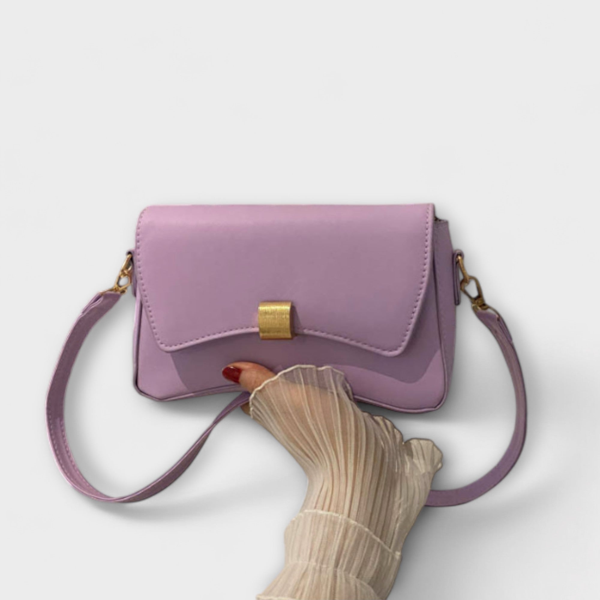 Cécile. - Bolsa Vintage com Aba