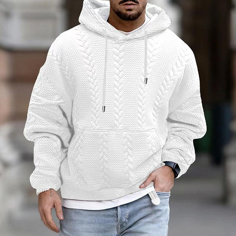 Tomáš – Sweater de Malha com Bolso Canguru para Homens