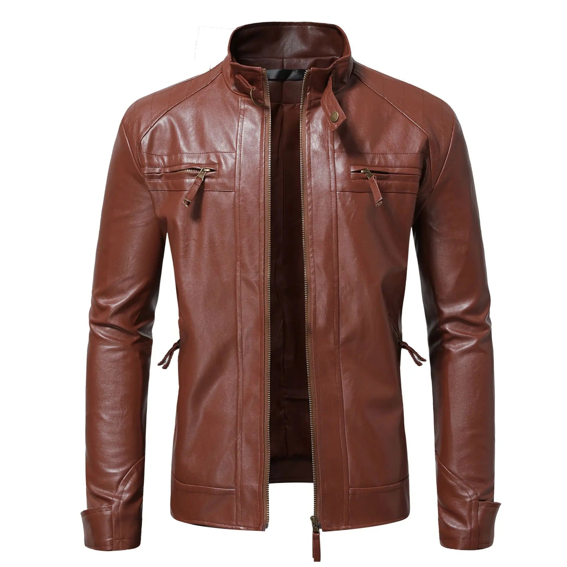 Matěj | Casaco de Couro Elegante para Homens