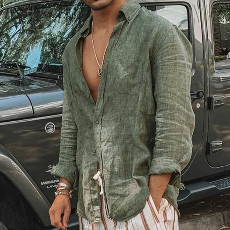Martin – Camisa de Homem com Mangas Longas