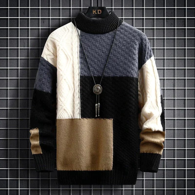 Tomáš – Sweater Masculino com Gola Alta
