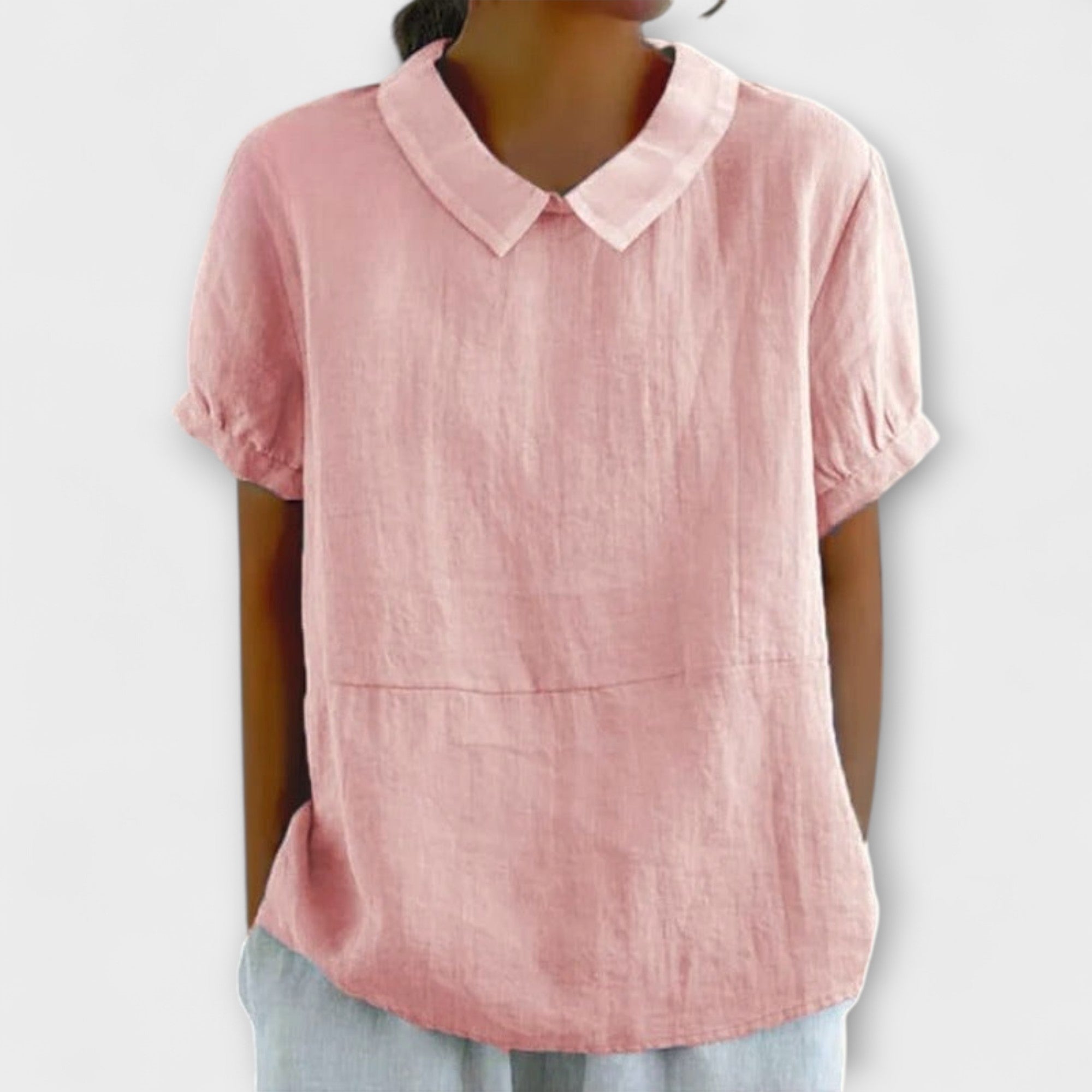 Lia - Blusa de manga curta