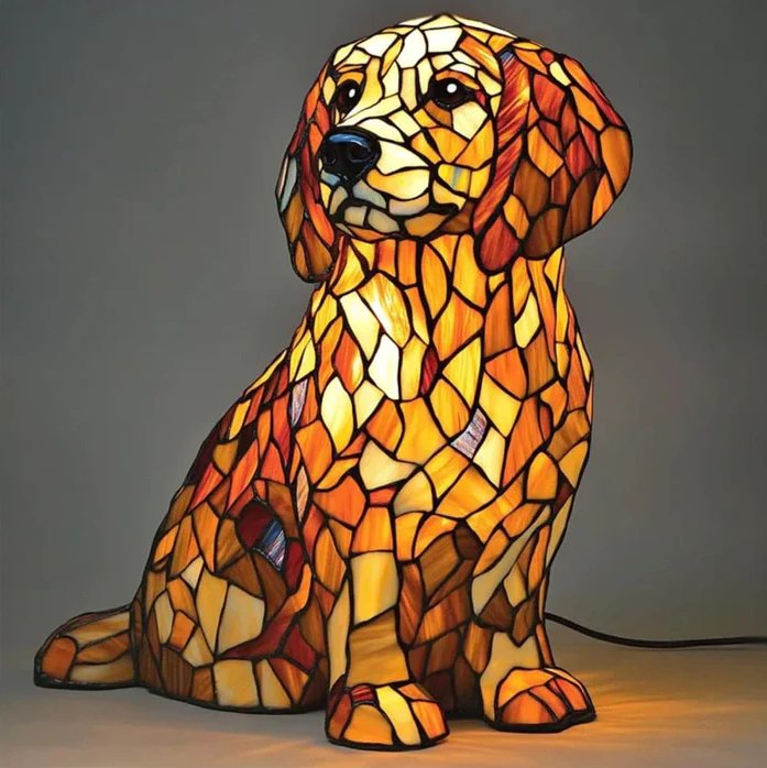 Figura espiritual de golden retriever