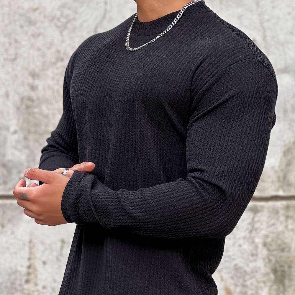 Tomáš – Sweater Masculino com Decote Redondo