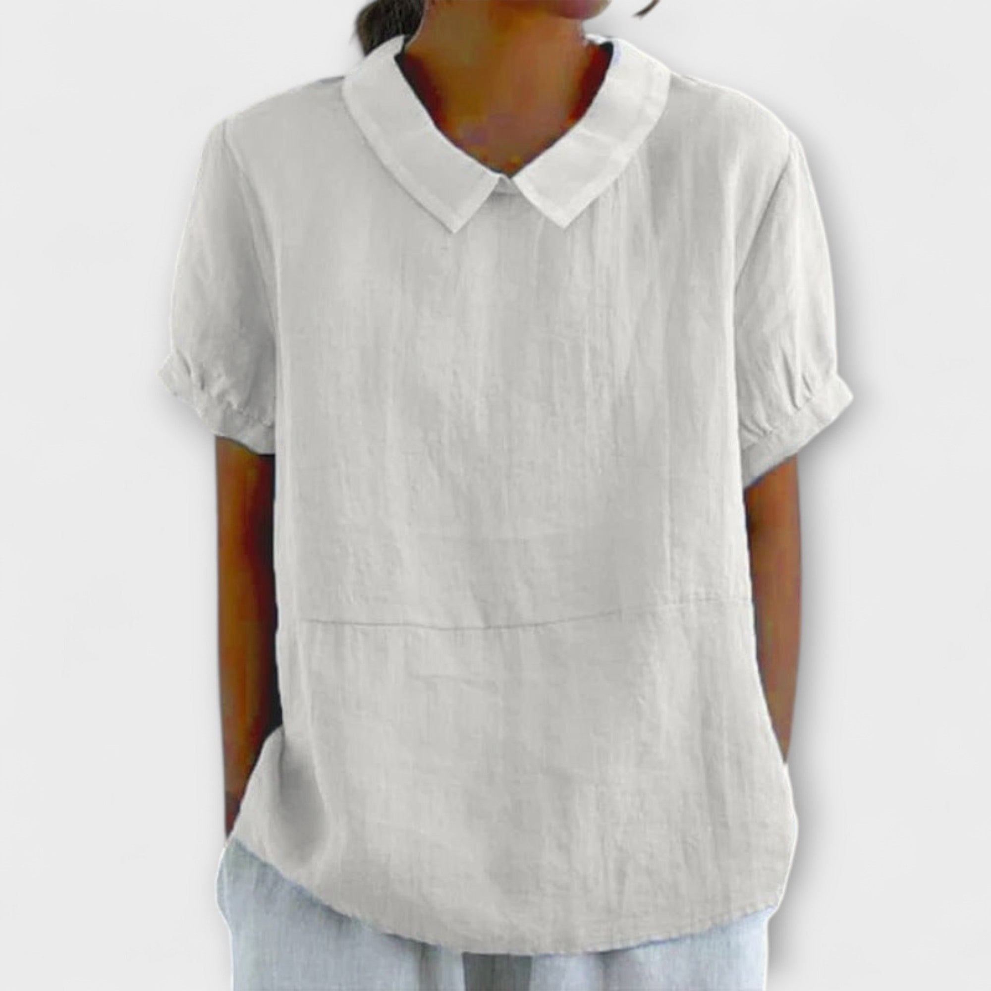 Lia - Blusa de manga curta